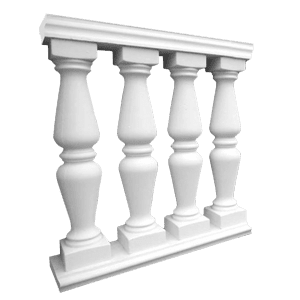 balustraddockar